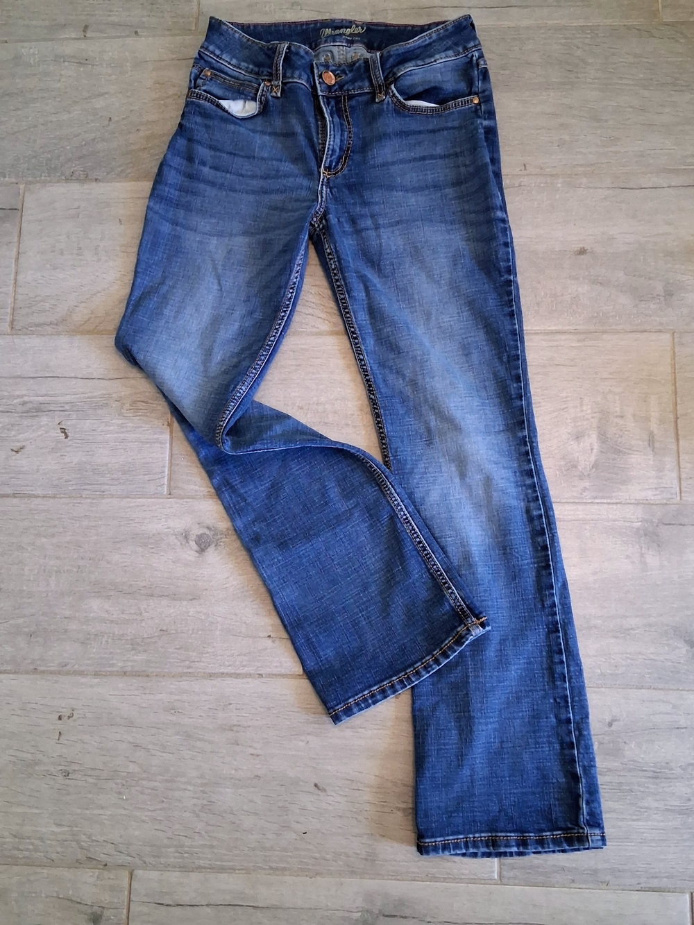 Wrangler Blue Women's Boot Cut Jeans